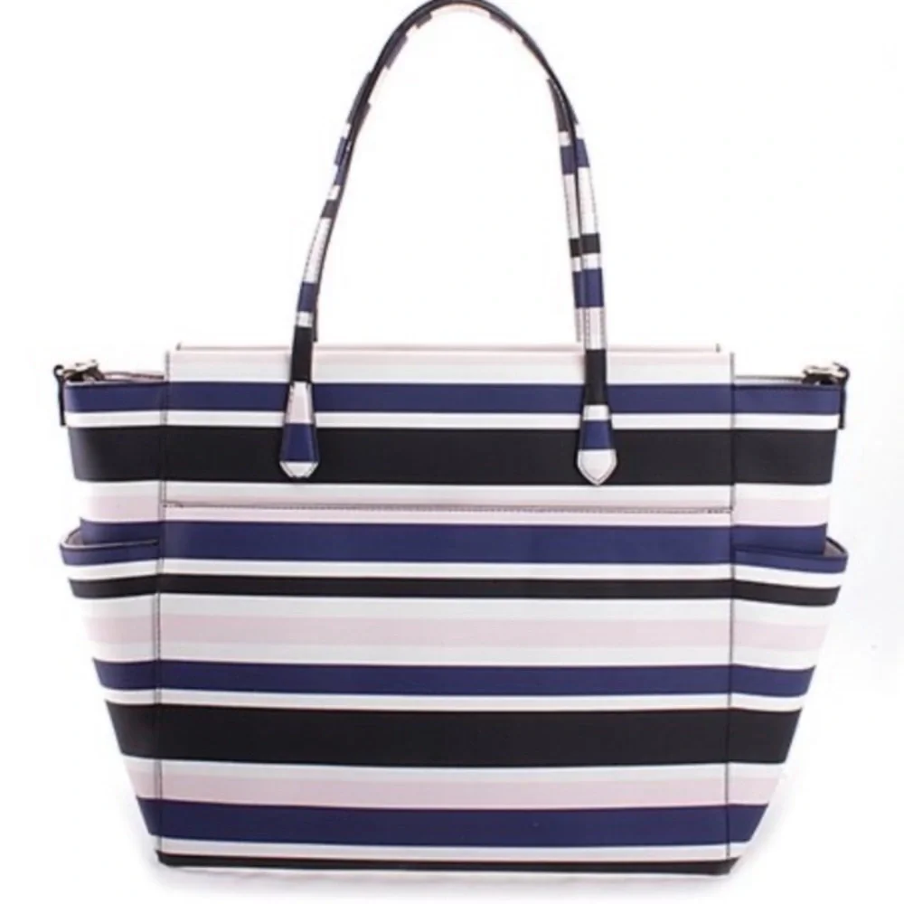 Kate Spade Striped Kaylie grove street Diaper Baby Bag